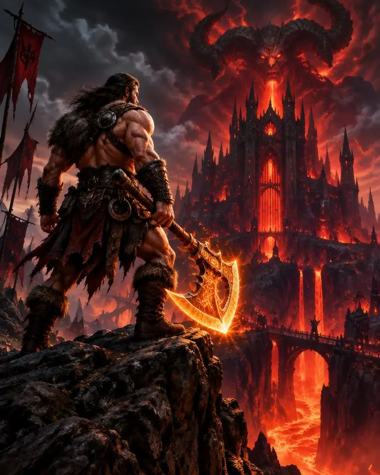 Original concept artwork for Diablo Immortal