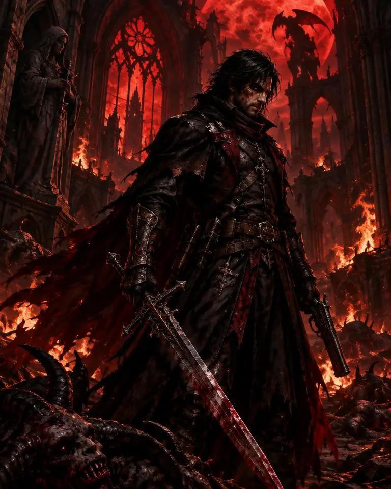 Original concept artwork for Diablo 4