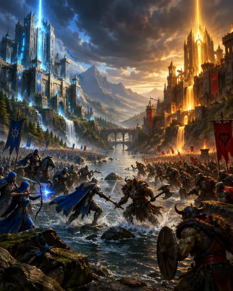 Original concept artwork for Dota 2