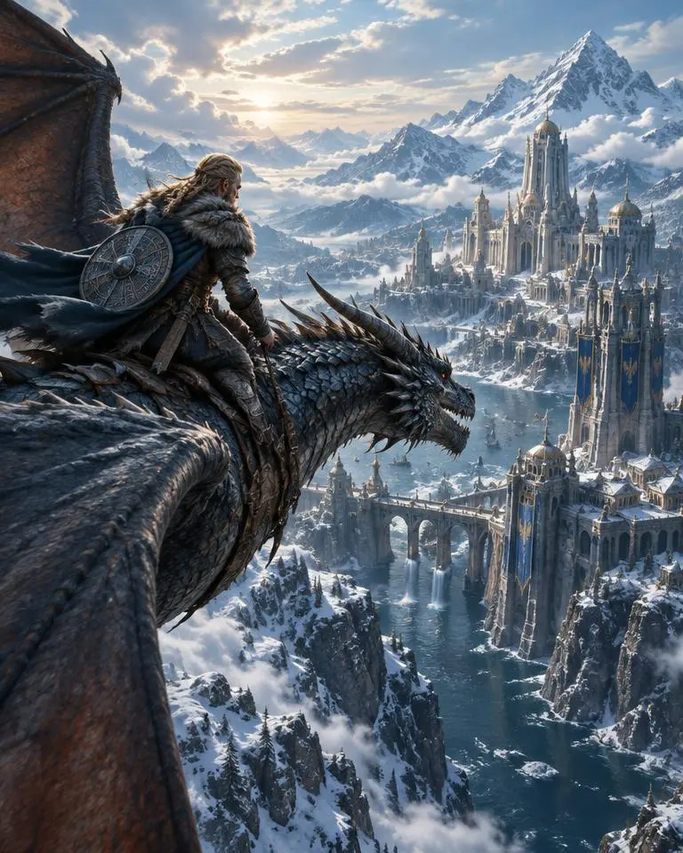 Original concept artwork for The Elder Scrolls Online