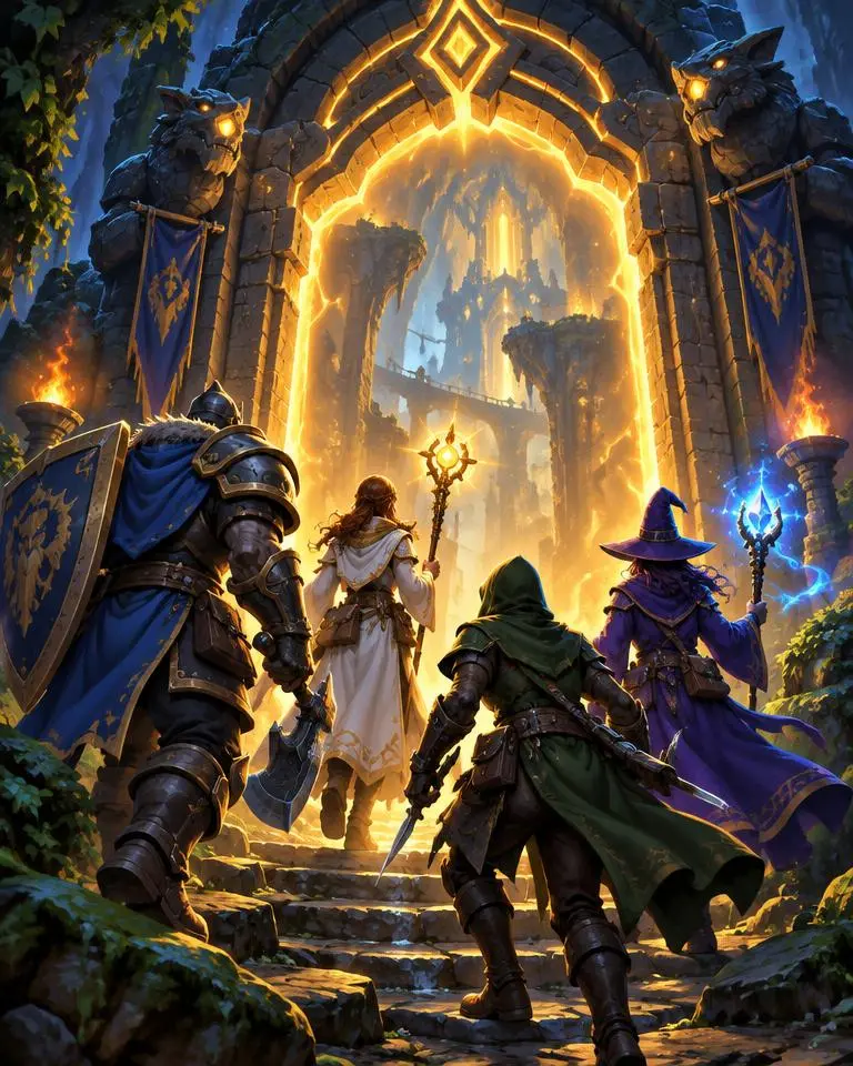Original concept artwork for Fellowship