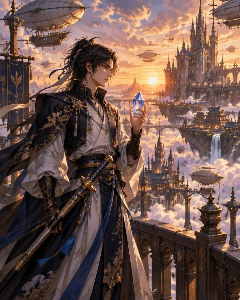 Original concept artwork for Final Fantasy XIV