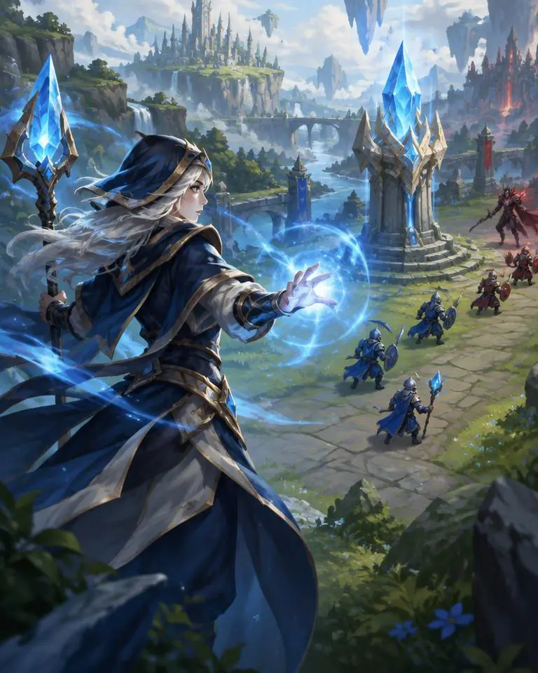 Original concept artwork for League of Legends
