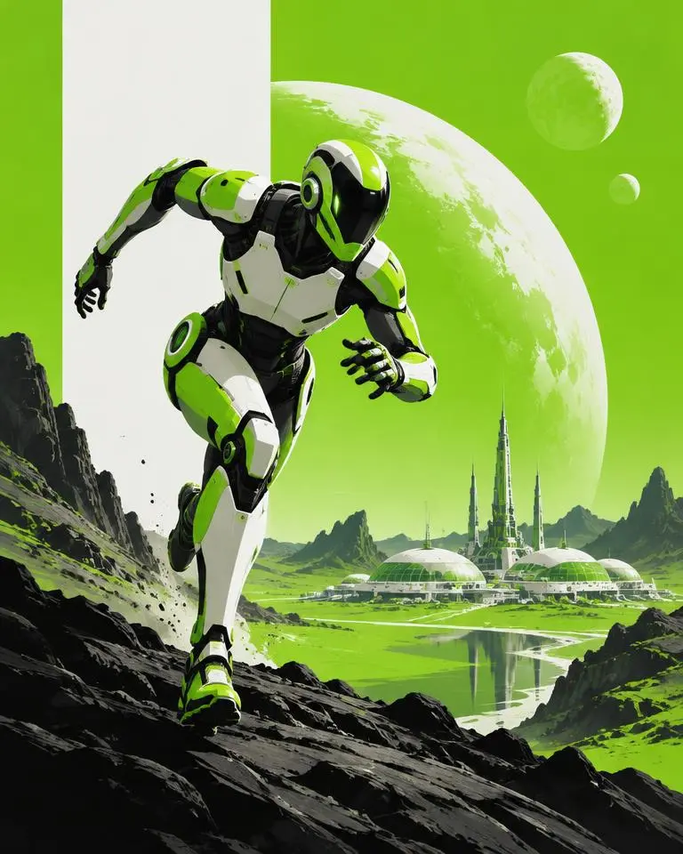 Original concept artwork for Marathon