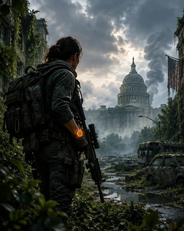 Original concept artwork for The Division 2