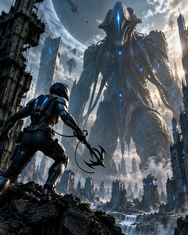 Original concept artwork for The First Descendant