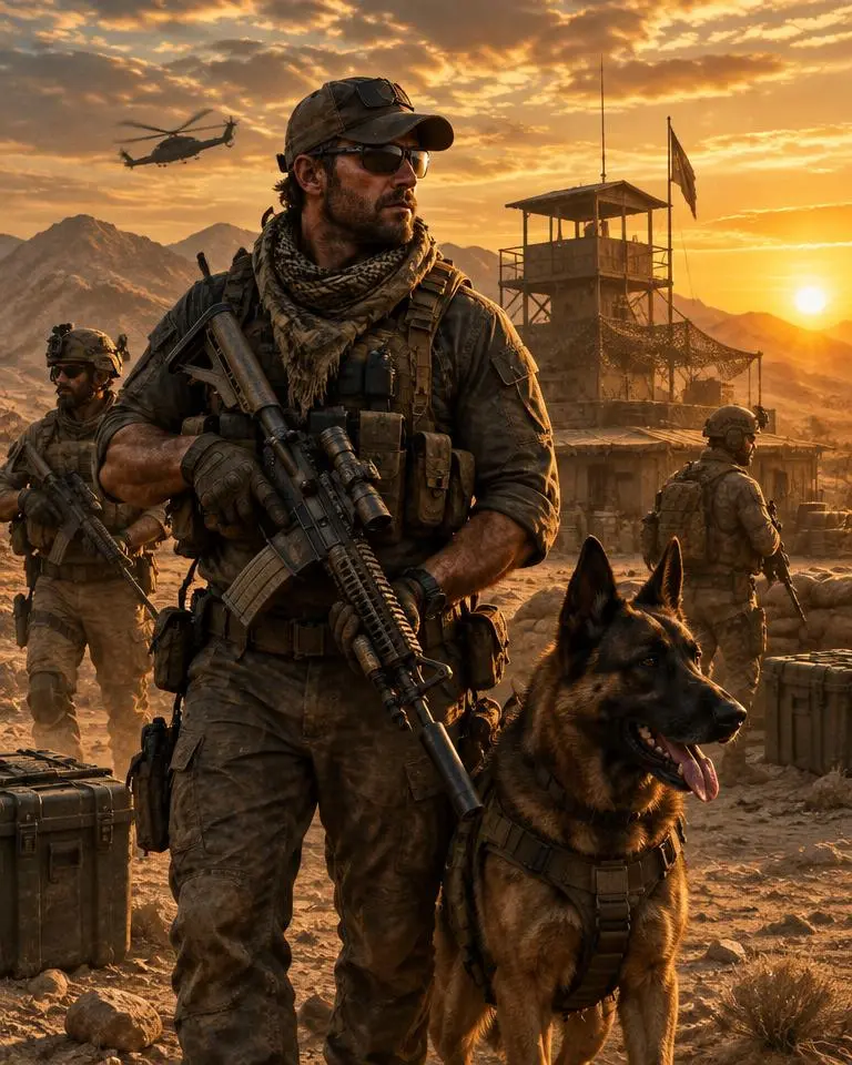 Original concept artwork for WARDOGS