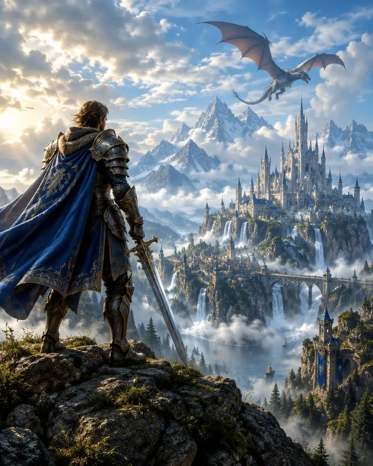 Original concept artwork for World of Warcraft